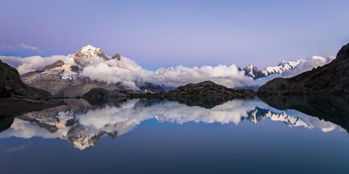 2 – Crépuscule au lac Blanc
