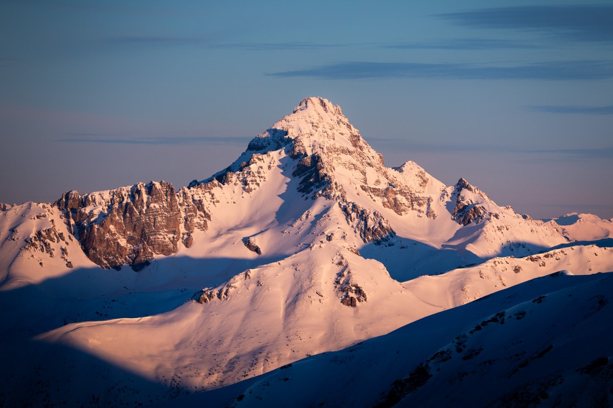 41 – Levé de soleil sur le pic de Rochebrune