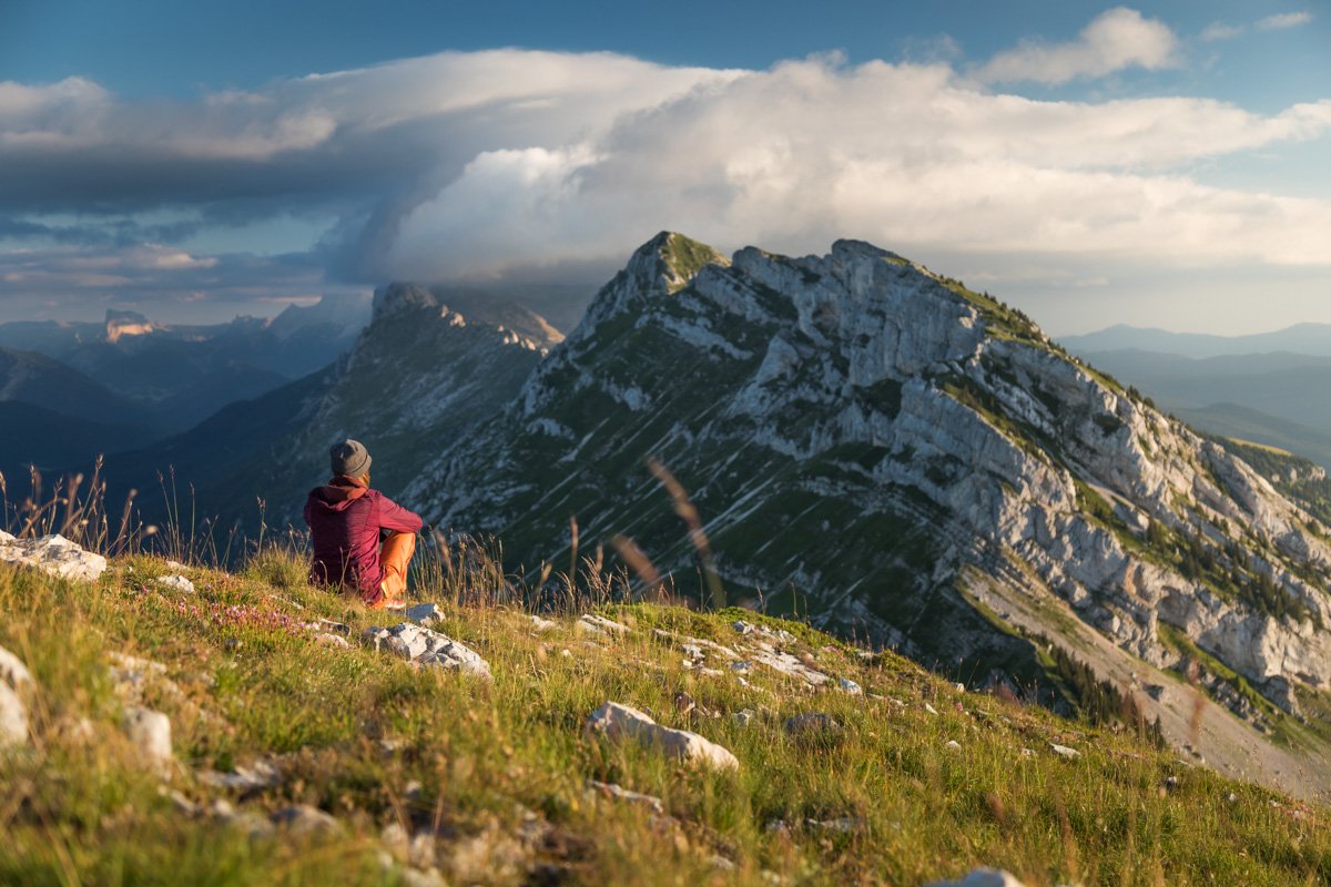 5 – Face aux crêtes du Vercors